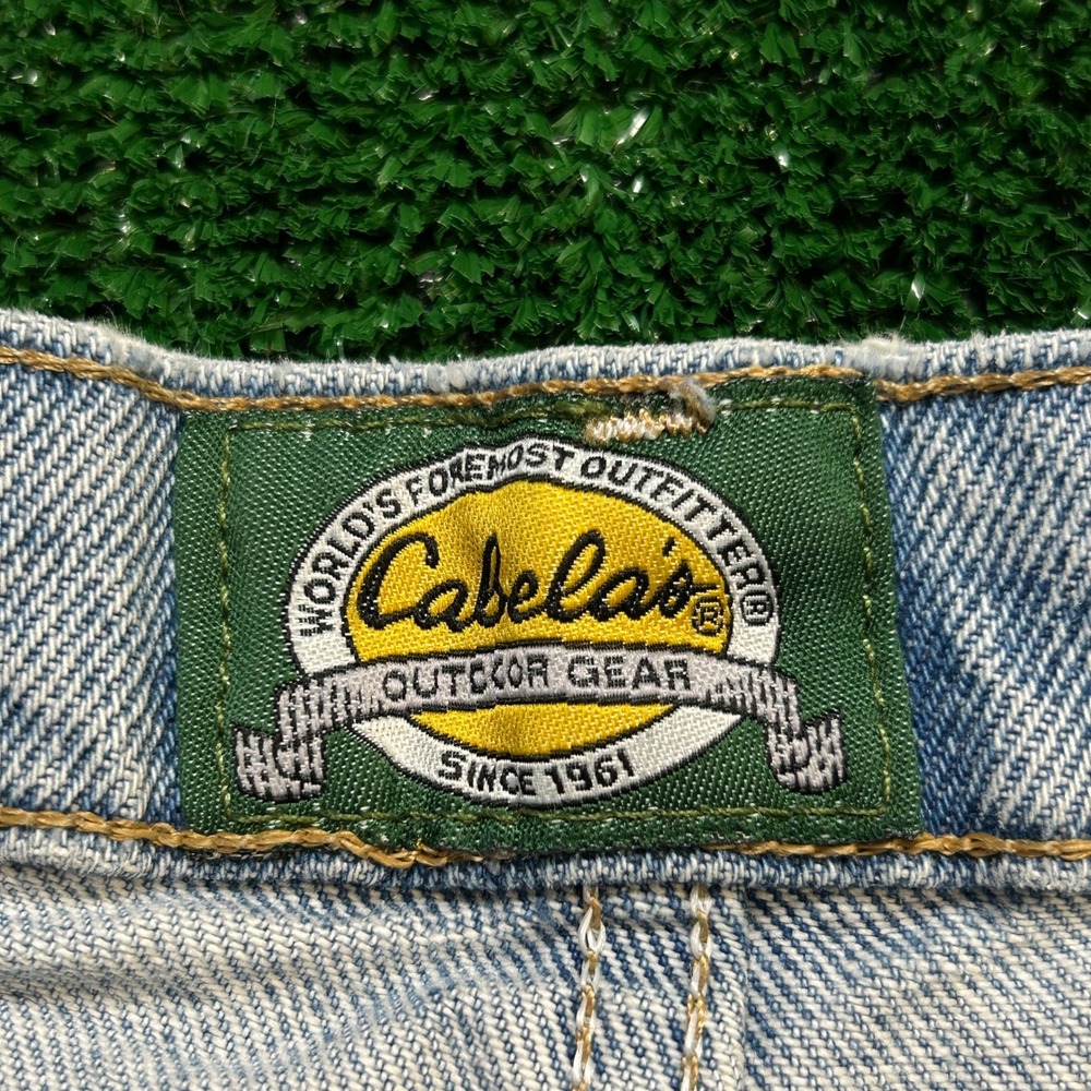 Vintage 90s Cabela's Rugged Outdoor Gear Jeans 42x40 Made in Mexico - Picture 4 of 11